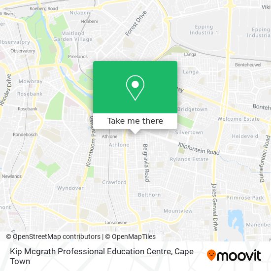 Kip Mcgrath Professional Education Centre map