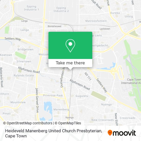 Heideveld Manenberg United Church Presbyterian map