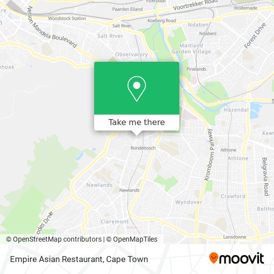 Empire Asian Restaurant map