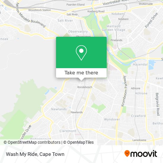 Wash My Ride map