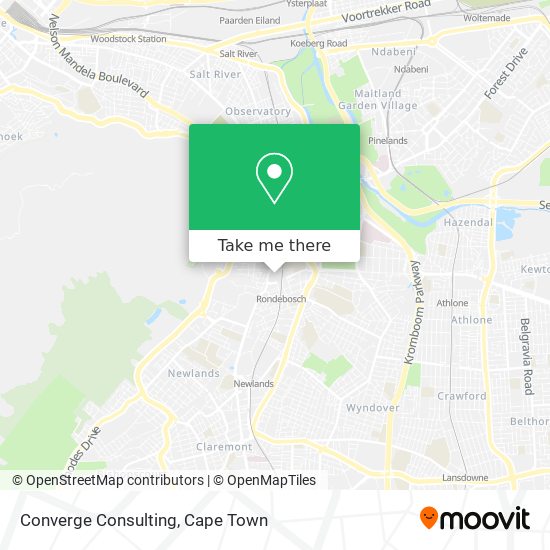 Converge Consulting map