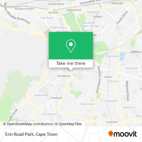 Erin Road Park map