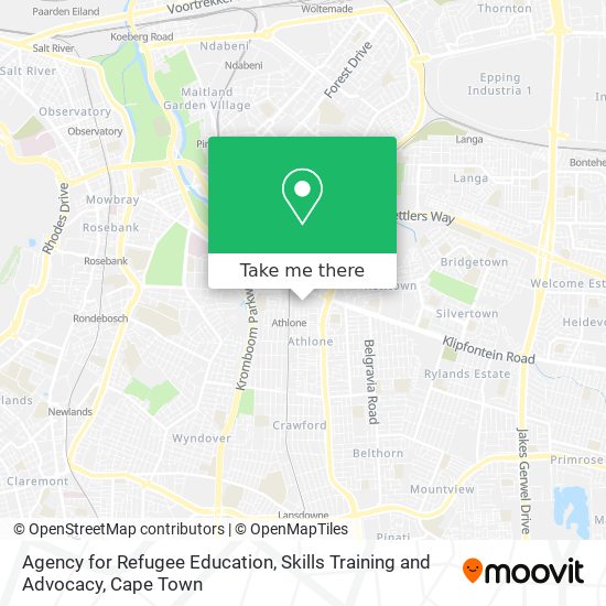 Agency for Refugee Education, Skills Training and Advocacy map