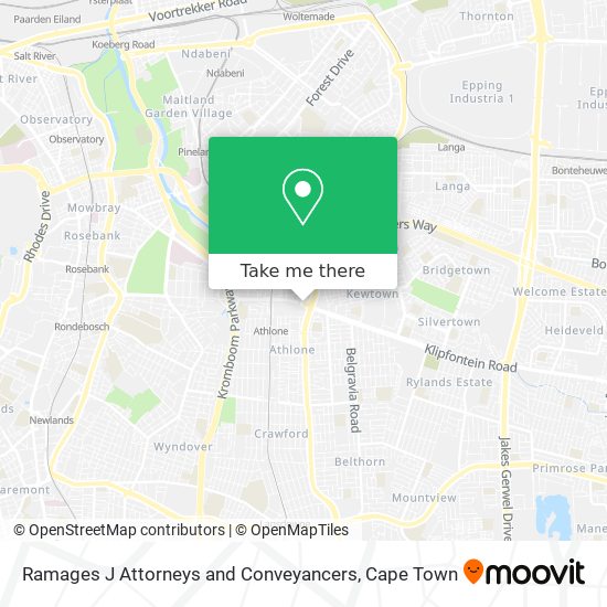 Ramages J Attorneys and Conveyancers map