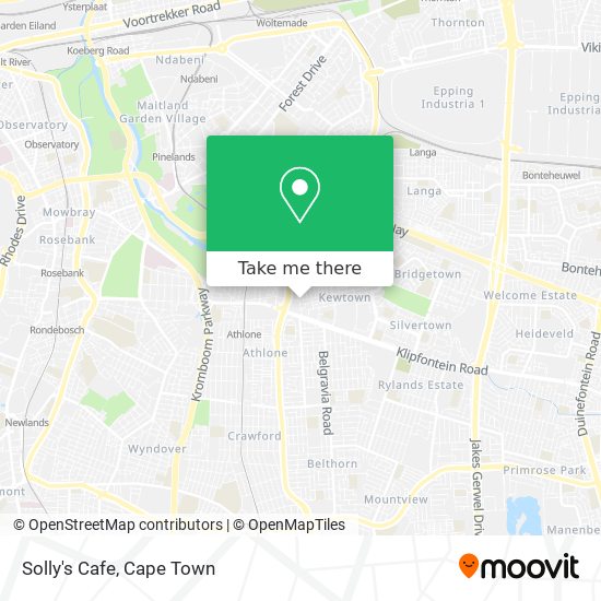 Solly's Cafe map