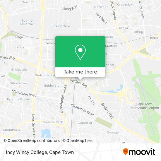 Incy Wincy College map