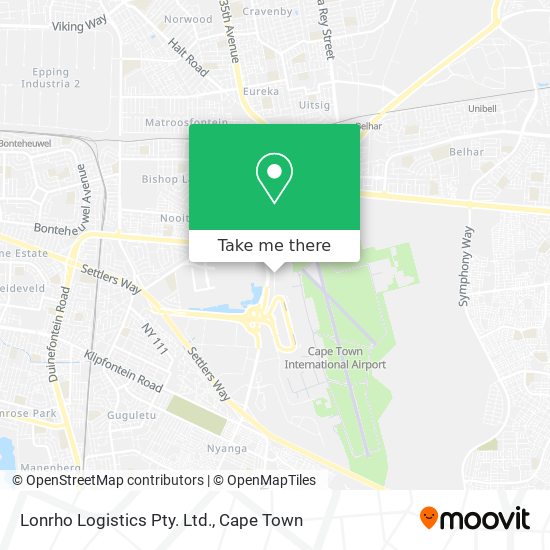 Lonrho Logistics Pty. Ltd. map