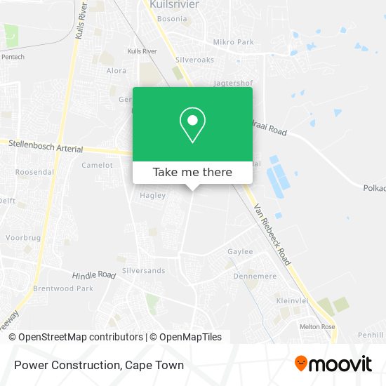 Power Construction map