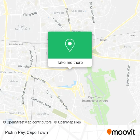 Pick n Pay map