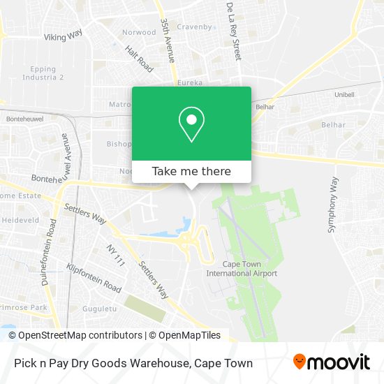 Pick n Pay Dry Goods Warehouse map
