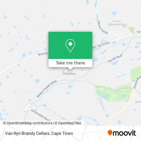 Van Ryn Brandy Cellars map
