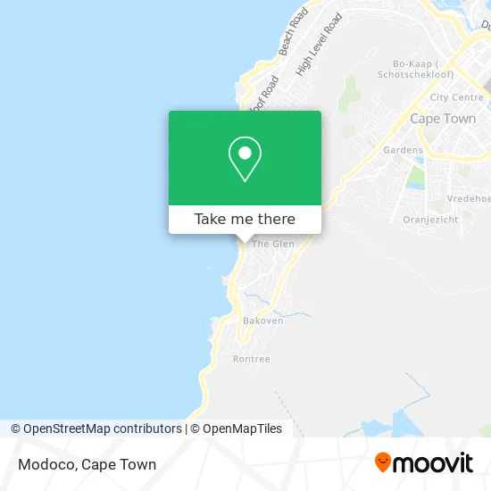 Modoco map