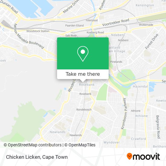 Chicken Licken map