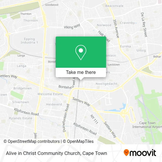 Alive in Christ Community Church map