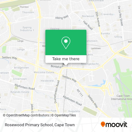 Rosewood Primary School map