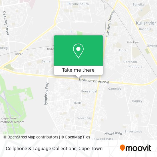 Cellphone & Laguage Collections map