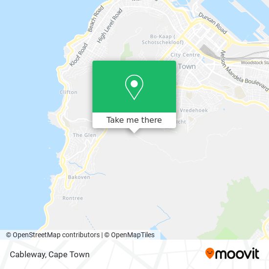 Cableway map