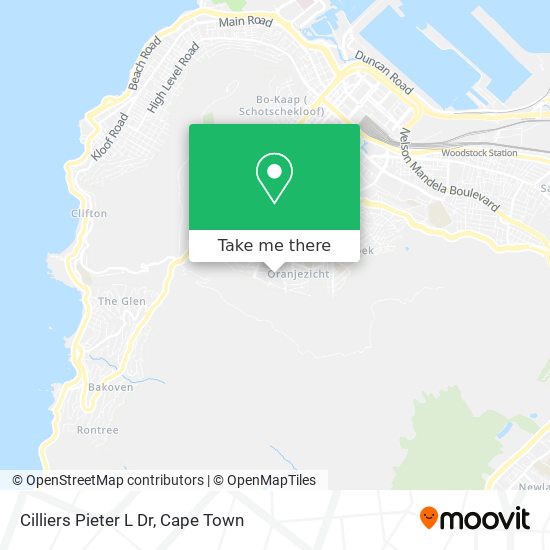 Cilliers Pieter L Dr map