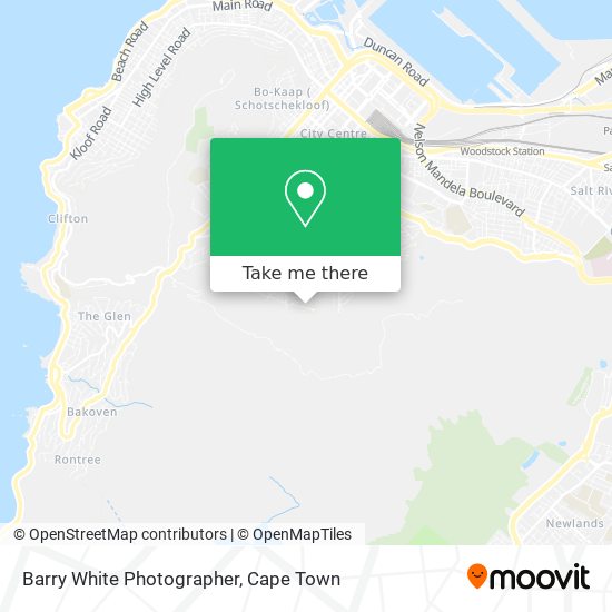 Barry White Photographer map