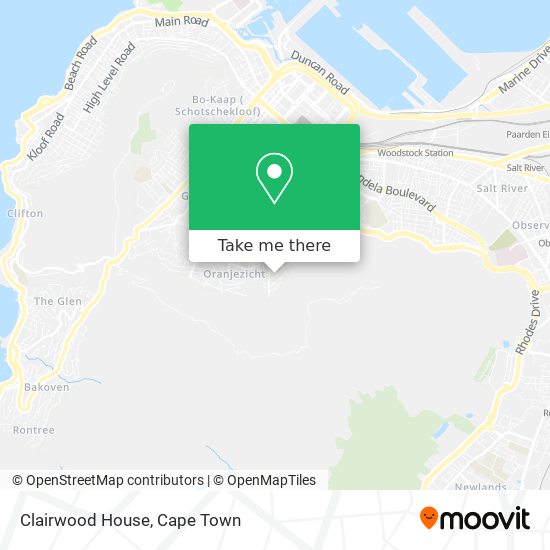 Clairwood House map