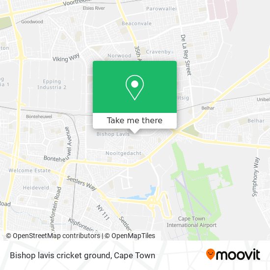 Bishop lavis cricket ground map