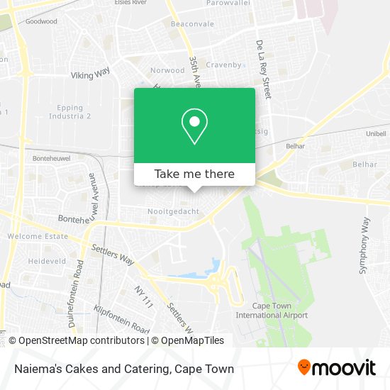 Naiema's Cakes and Catering map
