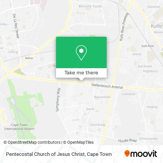Pentecostal Church of Jesus Christ map