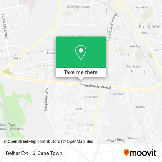 Belhar Ext 16 map