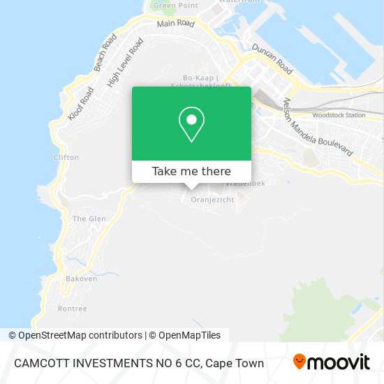 CAMCOTT INVESTMENTS NO 6 CC map