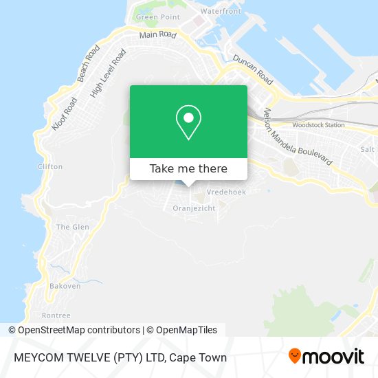 MEYCOM TWELVE (PTY) LTD map