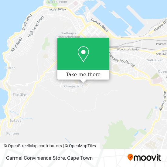 Carmel Convinience Store map