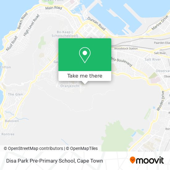 Disa Park Pre-Primary School map