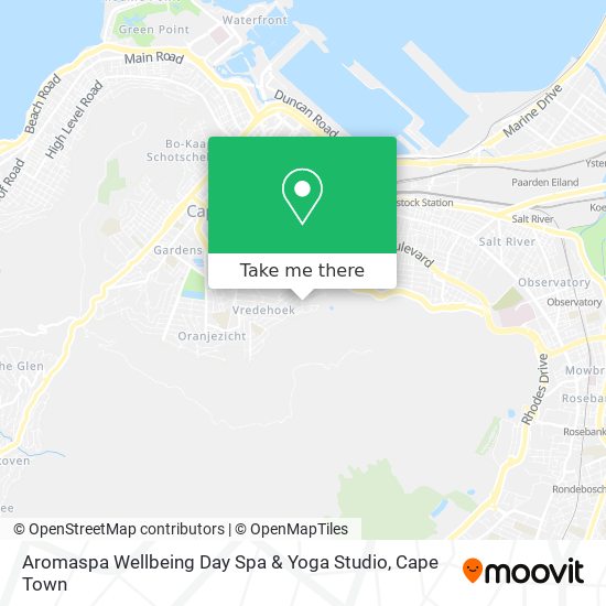 Aromaspa Wellbeing Day Spa & Yoga Studio map