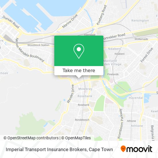 Imperial Transport Insurance Brokers map
