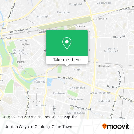 Jordan Ways of Cooking map