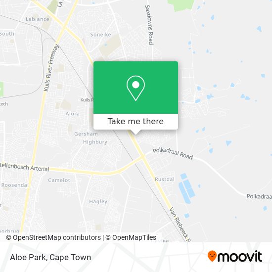 Aloe Park map