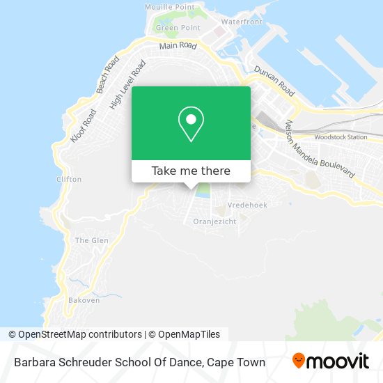 Barbara Schreuder School Of Dance map