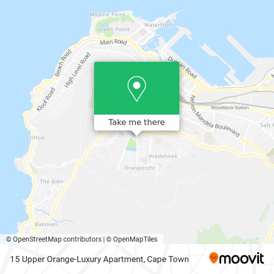 15 Upper Orange-Luxury Apartment map