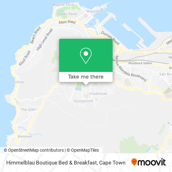 Himmelblau Boutique Bed & Breakfast map