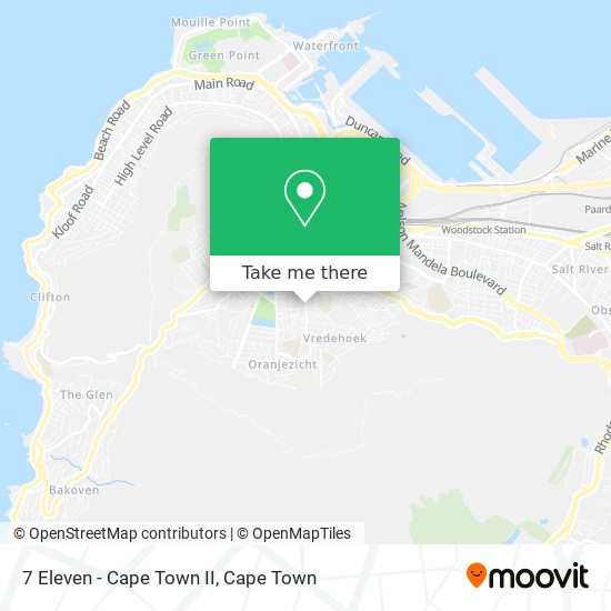 7 Eleven - Cape Town II map