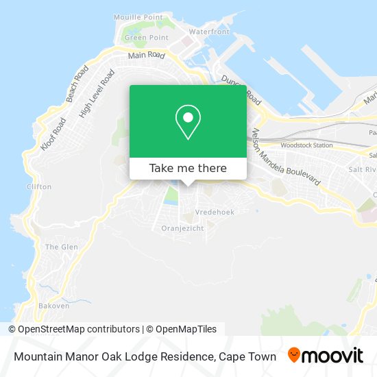 Mountain Manor Oak Lodge Residence map