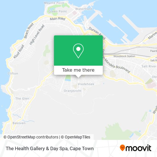 The Health Gallery & Day Spa map
