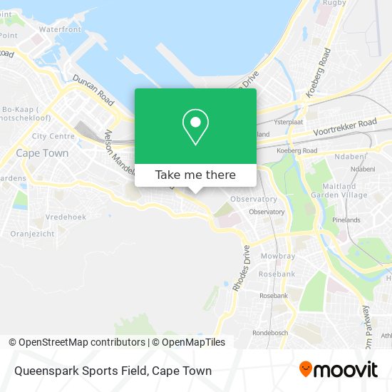 Queenspark Sports Field map