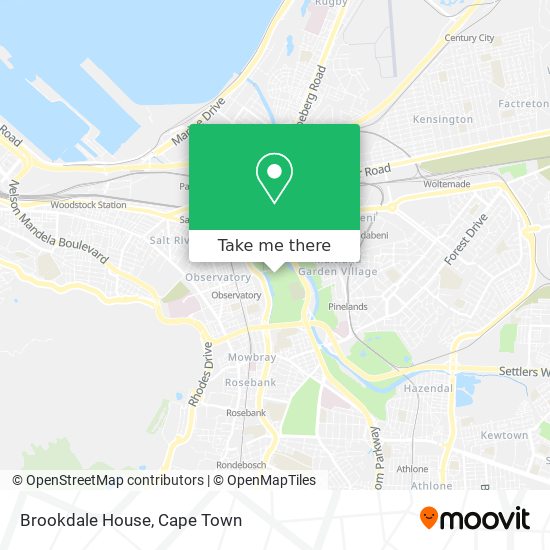 Brookdale House map