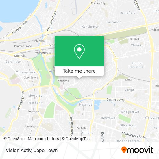 Vision Activ map