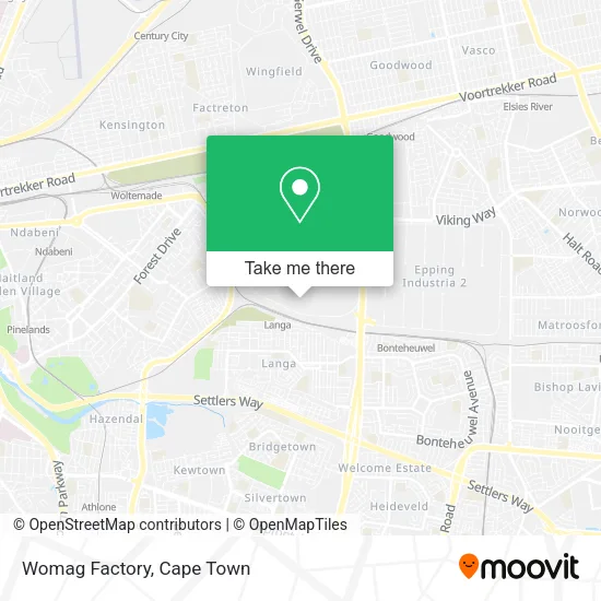 Womag Factory map