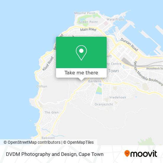 DVDM Photography and Design map