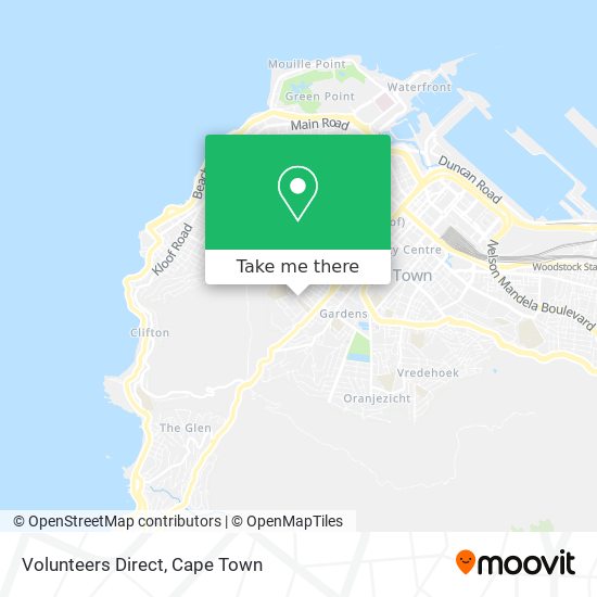 Volunteers Direct map