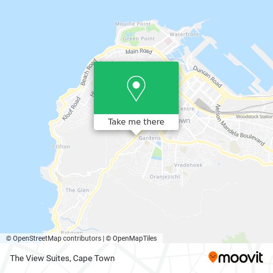 The View Suites map