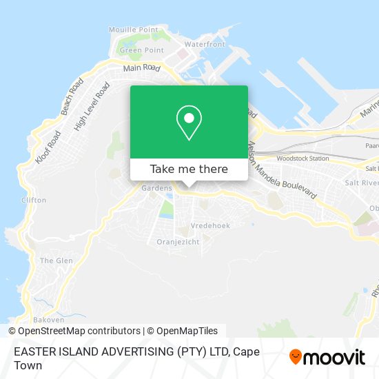 EASTER ISLAND ADVERTISING (PTY) LTD map